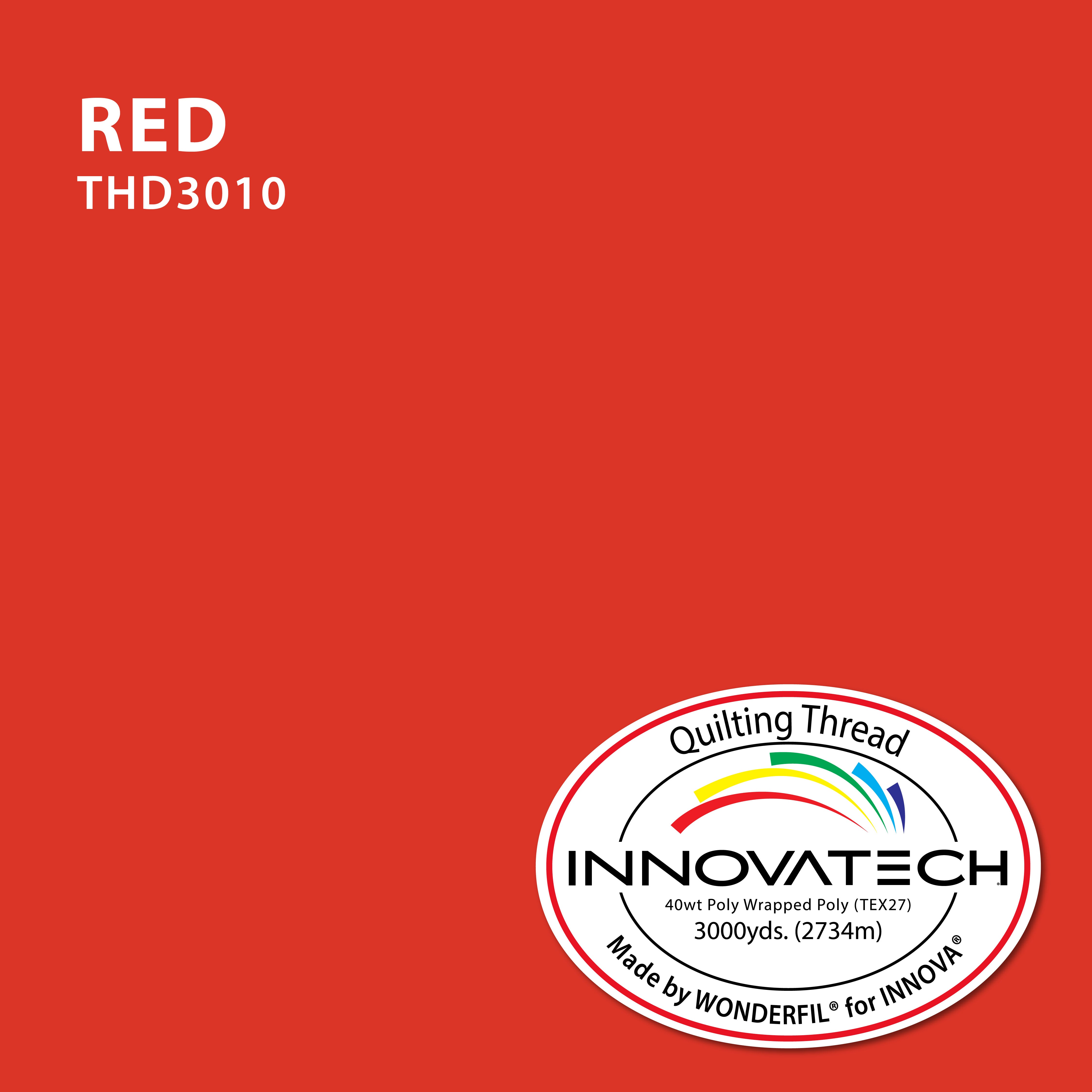 INNOVATECH Red - 3000yds – INNOVA Longarm