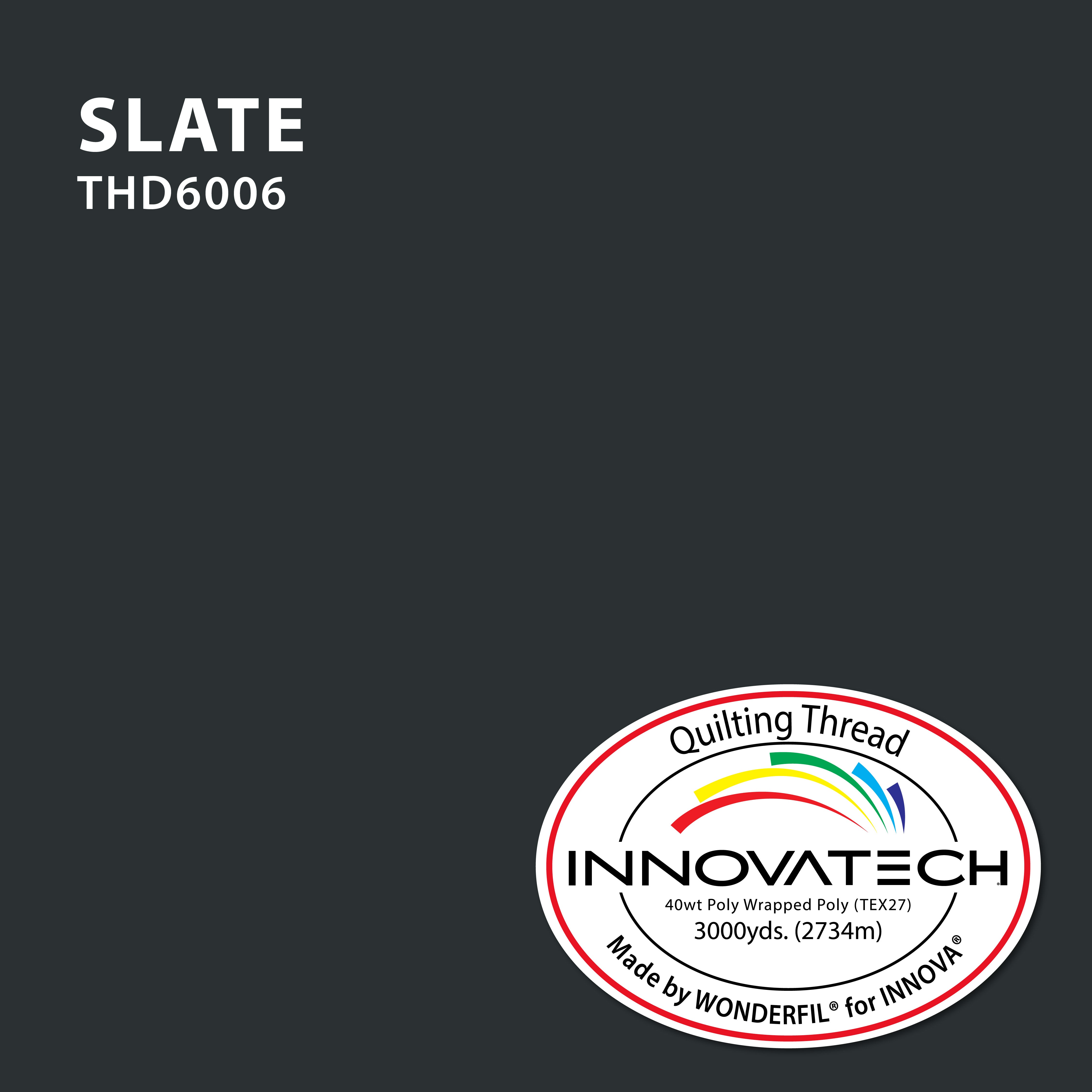 INNOVATECH Slate - 6000yds – INNOVA Longarm