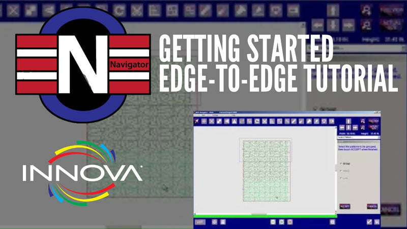 How to Set Up an Edge-to-Edge Design in Navigator | Stitch-out Tutorial 