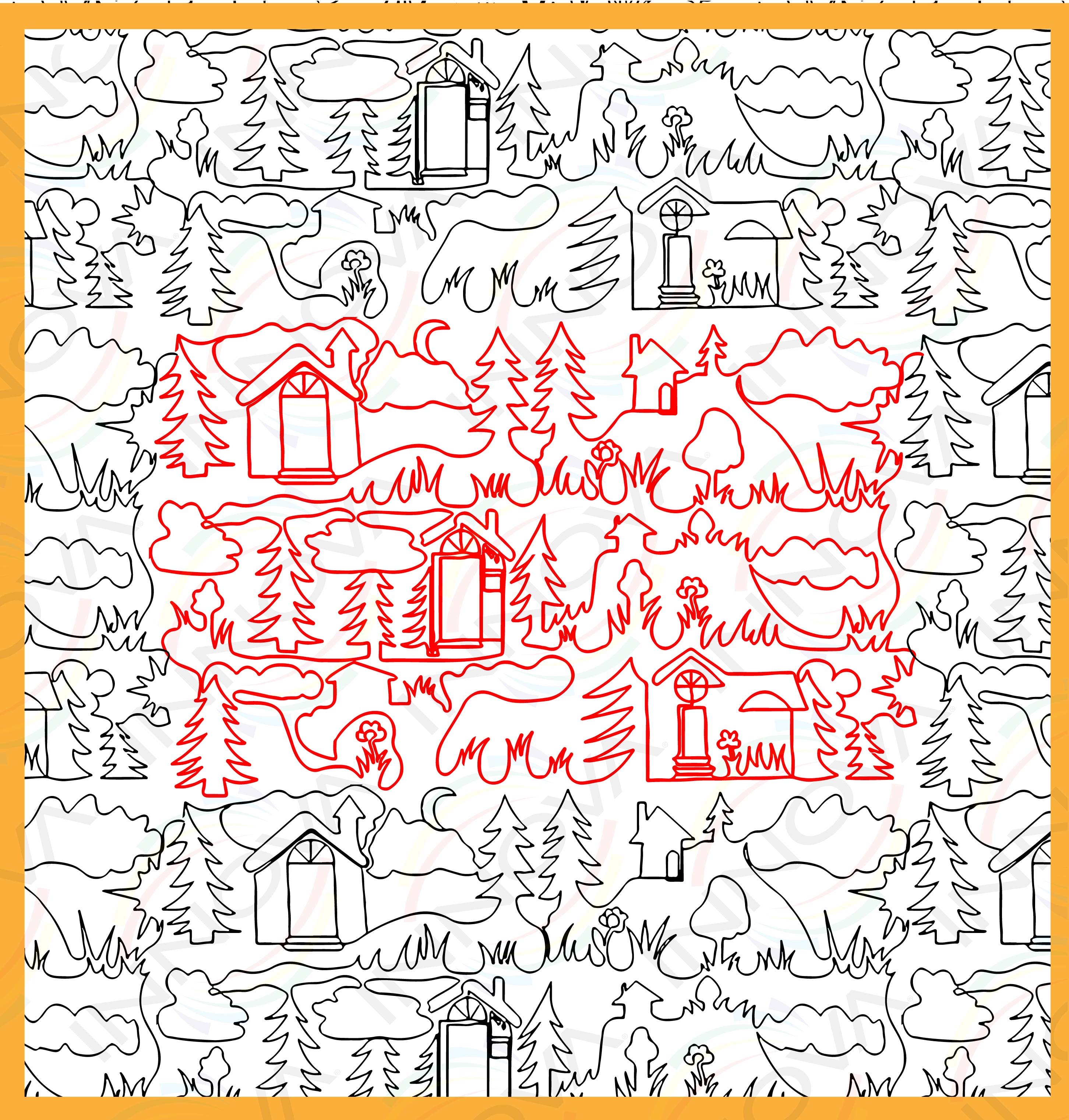 Country Scene Pattern Bundle – INNOVA Longarm