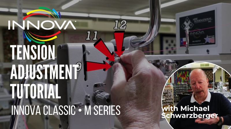 INNOVA Longarm Tension Adjustments | Expert Tips from Michael Schwarzberger