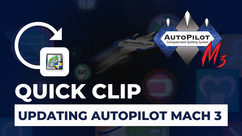 AutoPilot Mach 3 Quick Clip | How to Update Your AutoPilot Mach 3 Software
