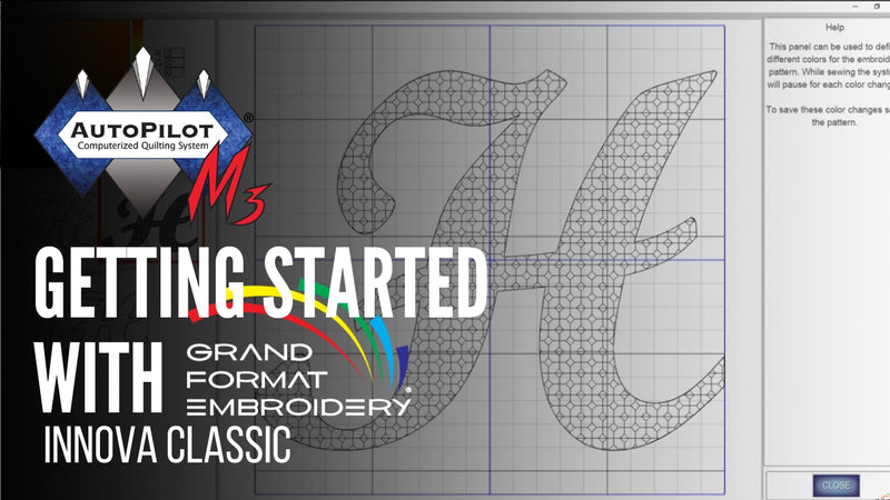 Grand Format Embroidery | How to Get Started
