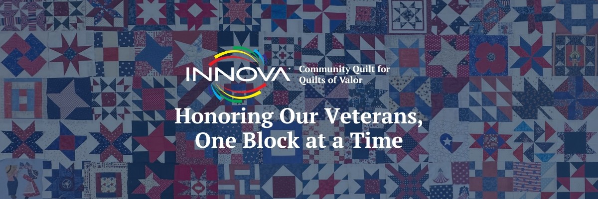 INNOVA Community Quilt for Quilts of Valor Blocks