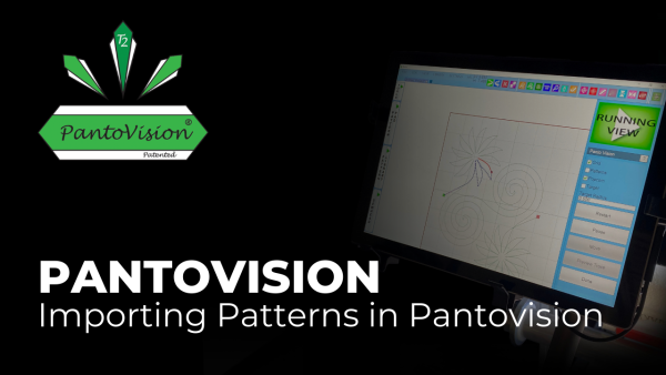 Importing Patterns In PantoVision